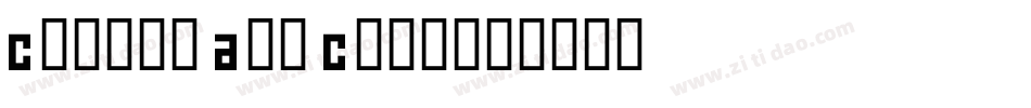 Copper Alt Caps字体转换